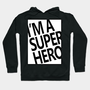 Super hero, Kids art, Kids print, Scandinavian art, Modern art, Wall art, Print, Minimalistic, Modern Hoodie